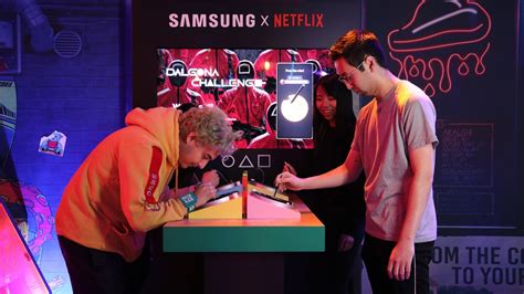 Netflix Con Samsung Apre Un Pop Up Di Squid Game Ecco Un Incredibile