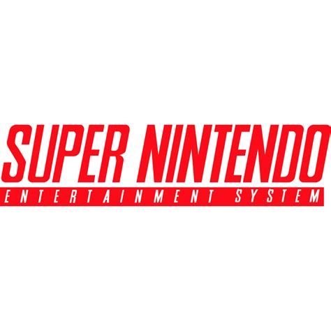 Super Nintendo Entertainment System (SNES) logo | FREE PNG Logos