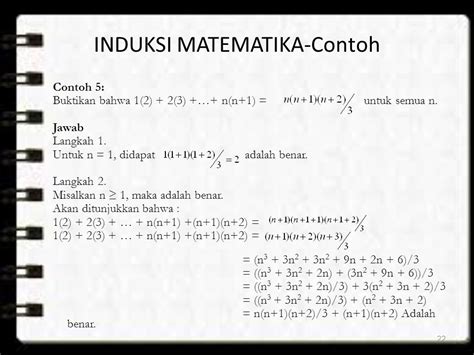 Contoh Soal Induksi Matematika Sederhana Koleksi Gambar