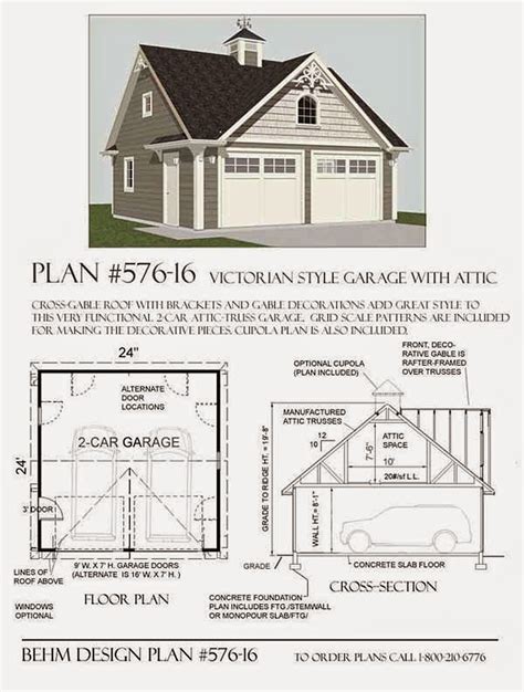 Garage Plans Blog Behm Design Garage Plan Examples Garage Plan 576