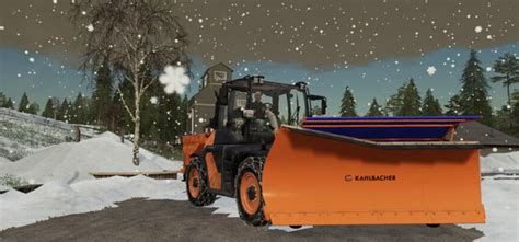 FS19 Heavy Duty Snow Plow Mod - Download