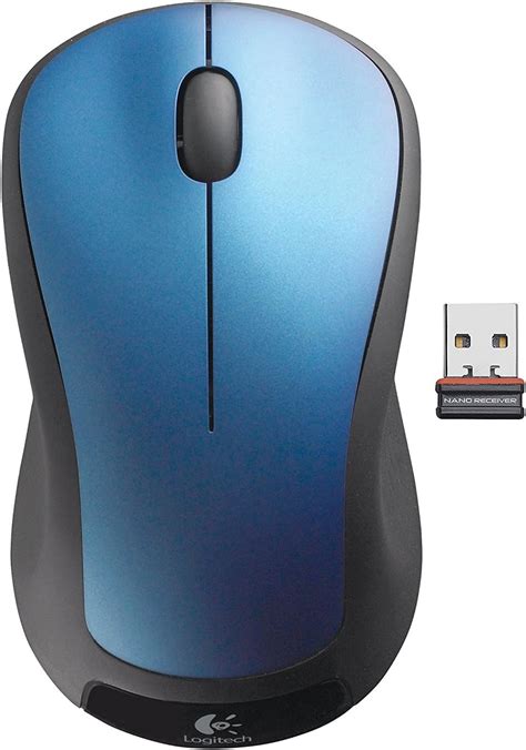 Amazon Logitech M Wireless Mouse Silver Electronics