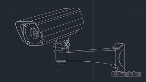 Camera Cctv Isometric Autocad Drawing Free Dwg Cadsample Free Dwg