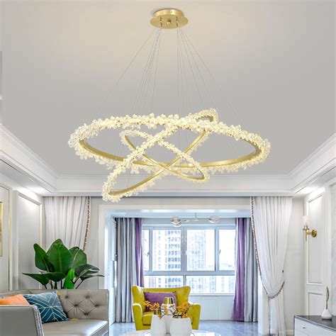 Masivel Wholesale Modern Indoor Luxury Pendant Led Crystal Chandeliers