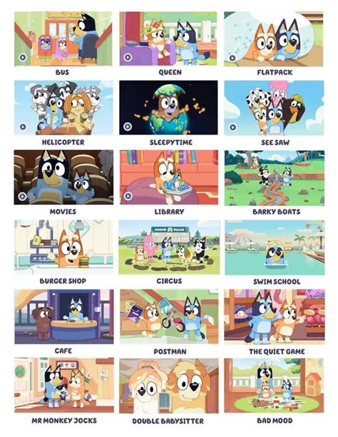 Pin by Donna Postel-Paulding on Bluey | Bingo party, Cartoon art styles ...