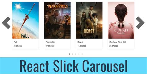 React Slick How To Use React Slick And Create A Carousel With React