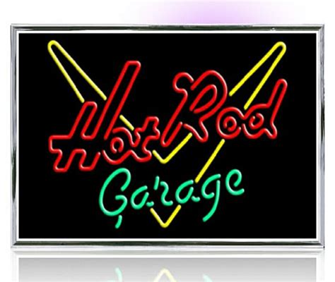 neon signs for garage