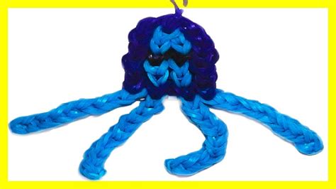 🌈 How To Make Loom Bands Animals Easy Octopus With Forks Charms For