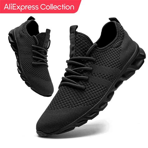 Coleção AliExpress Calçado esportivo casual masculino tênis leve