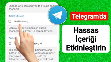 Telegram Te Hassas Erik Nas L Etkinle Tirilir Android Ve Ios