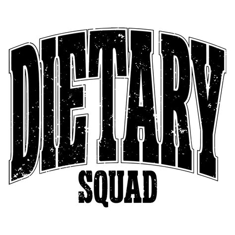 Dietary Squad Svg Png Dietitian T Svg Dietary Worker Svg Dietary