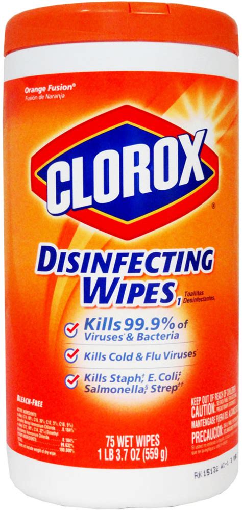 Wholesale Clorox Disinfecting Wipes Orange Fusion Dollardays