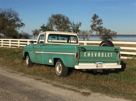 Old Green Chevrolet Pickup Truck Dream Cars