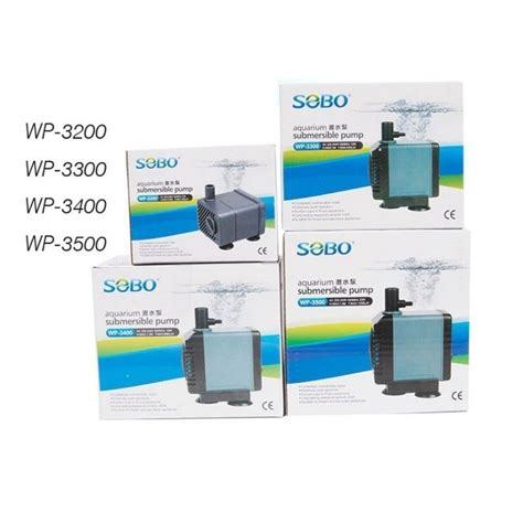 Aquarium Sobo Submersible Water Pump Fish Tank Wp 3200wp 3300wp 3400