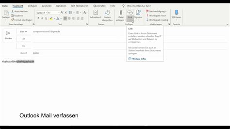 Erste Schritte Mit Outlook So Verfassen Und Senden Sie Eine E Mail In