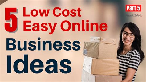 Low Cost And Easy Online Business Ideas Part Vineesh Rohini