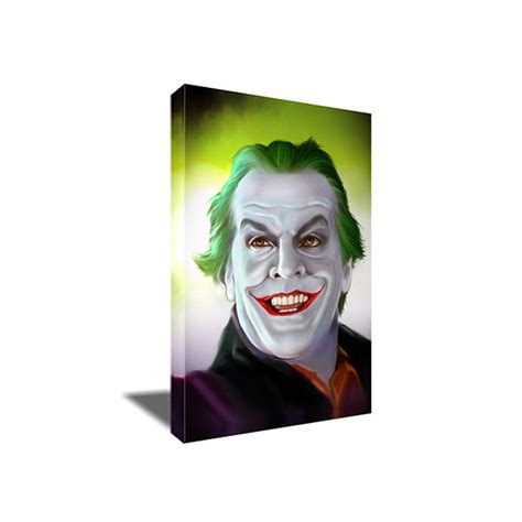 Jack Nicholson The Joker Canvas Art Painting by Art-Wrench Com - Fine ...