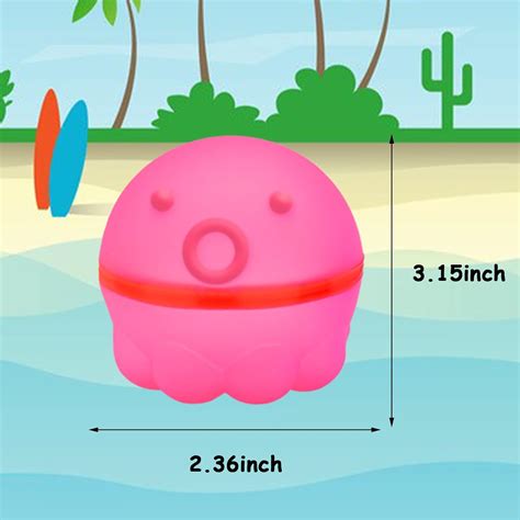 Water Balloons Quick Fill Self Sealing Octopus Style Magnetic