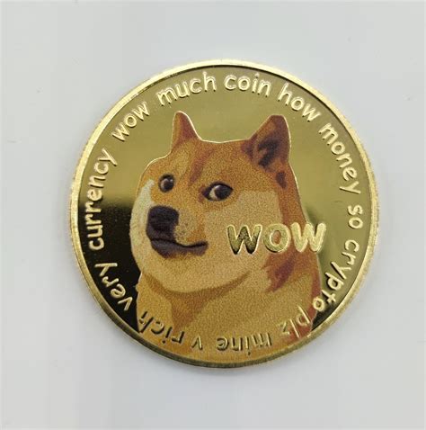 Dogecoin Doge Coin With Display Case And Box Doge Collectible Currency