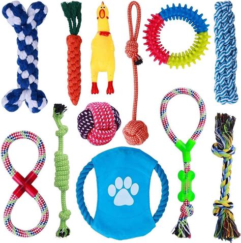 Parner Hundespielzeug Pcs Seil Ball Hunde Kauen Spielzeug Set F R