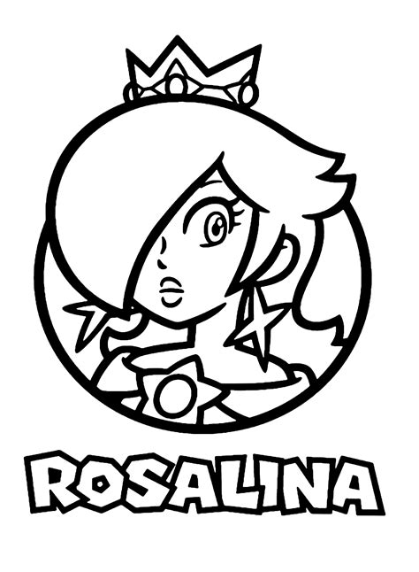 Princess Rosalina Coloring Pages Az Coloring Pages Super Mario Porn