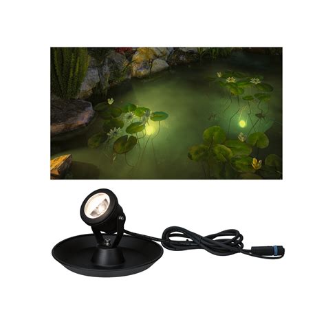 Paulmann Plug Shine LED Pond Spot Underwater Lumories Pt