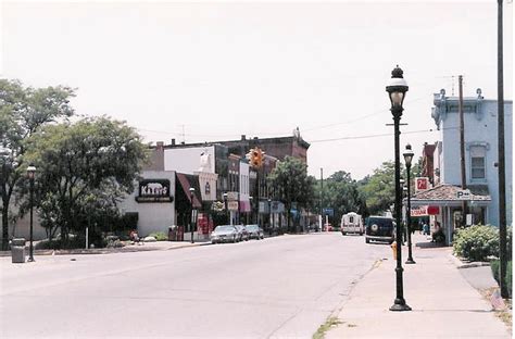 Downtown Flushing Main Street Flushing Michigan 2 July