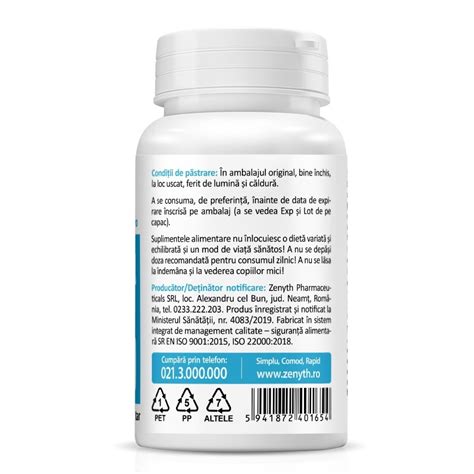 Magnesium Citrate 30 Capsule Zenyth Farmacia Tei Online