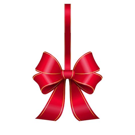 Premium Vector | Bow ribbon christmas decorative isolated icon