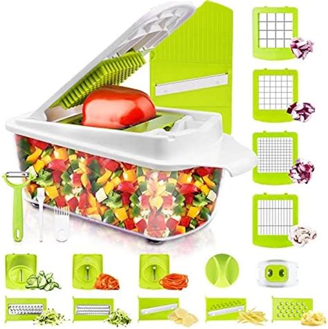 Genius Nicer Dicer Smart Pieces Food Chopper Multi Cutter