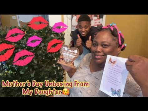 Mothers Day Unboxing From My Daughter YouTube