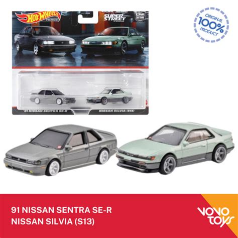 Jual Hot Wheels Premium Twin Pack Nissan Sentra And Nissan Silvia