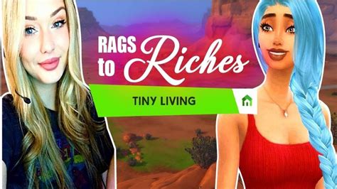 The Sims 4 Tiny Living Rags To Riches Challenge 💰 Episode 1 🏠