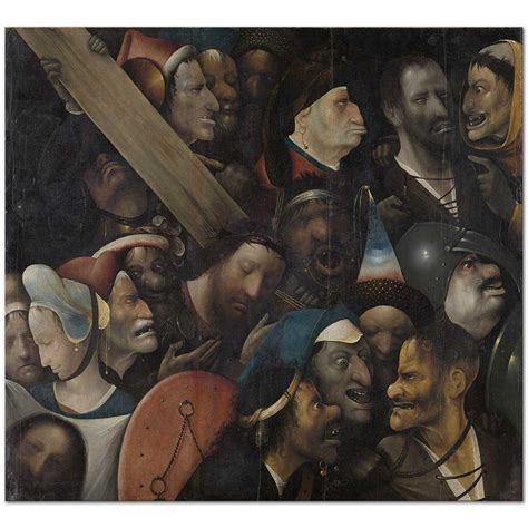 Christ Carrying The Cross By Hieronymus Bosch As Art Print CANVASTAR