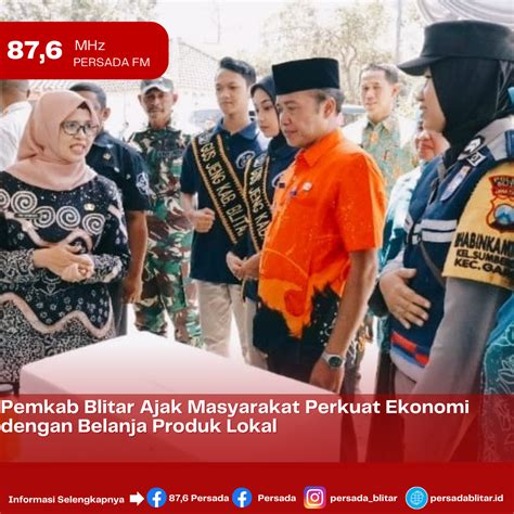 Pemkab Blitar Ajak Masyarakat Perkuat Ekonomi Dengan Belanja Produk