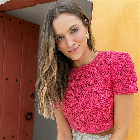 Цветочный топ крючком. Выкройка и схемы — Paradosik Handmade — вязание ...