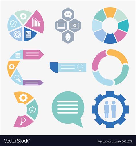 Business Infographic Set Royalty Free Vector Image