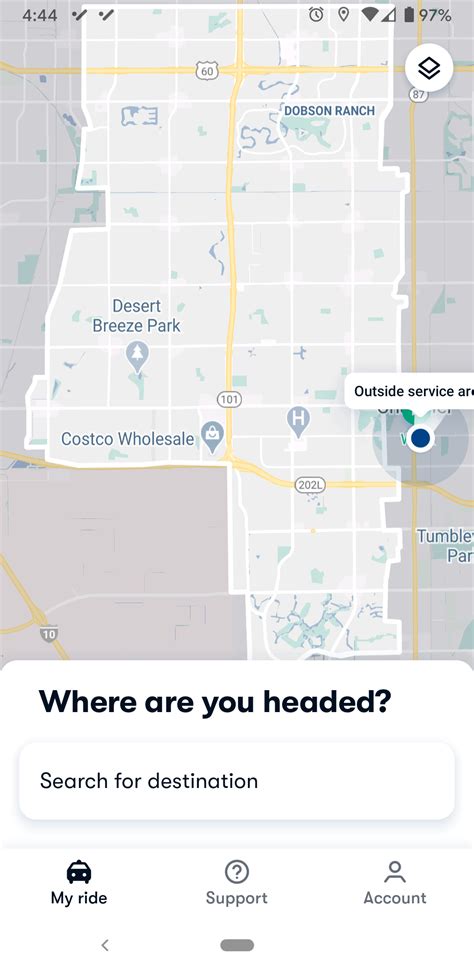 Current Waymo Service Area in PHX (It's a bit smaller right now) : r/waymo