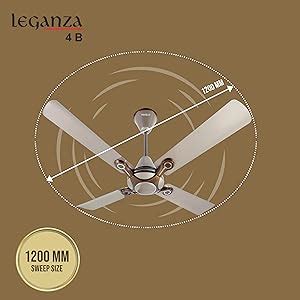 Buy Havells Mm Leganza Es B Ceiling Fan Best Fan In Blade