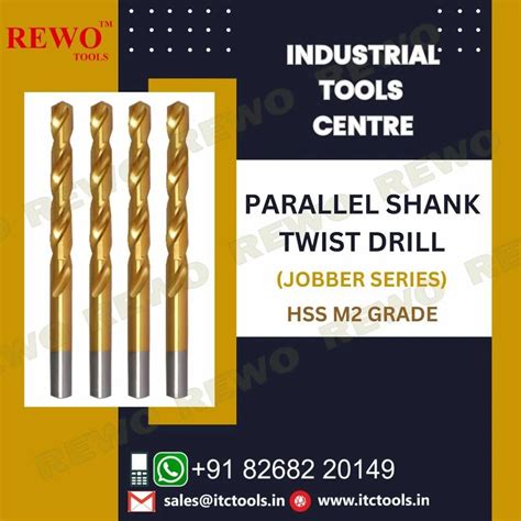 Hss Parallel Shank Twist Drills At Best Price In India