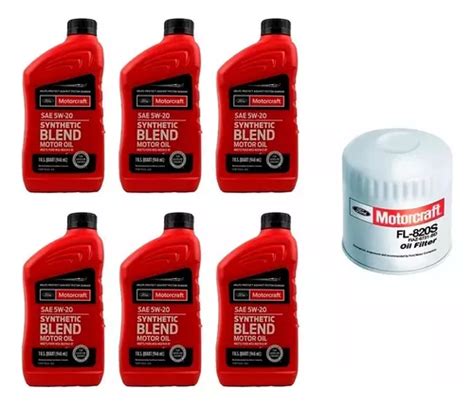 Kit Mantención Ford F150 4 6l Aceite Motor Con Filtro Cuotas sin interés