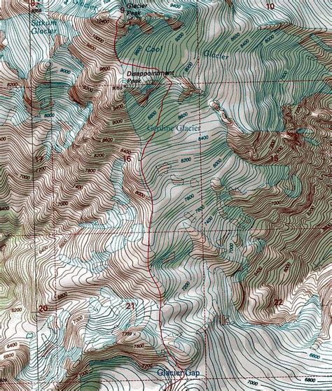 Glacier Peak Topo Photos Diagrams Topos SummitPost