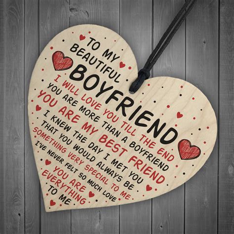 Boyfriend Gift Boyfriend Birthday Card Gift Boyfriend Valentines