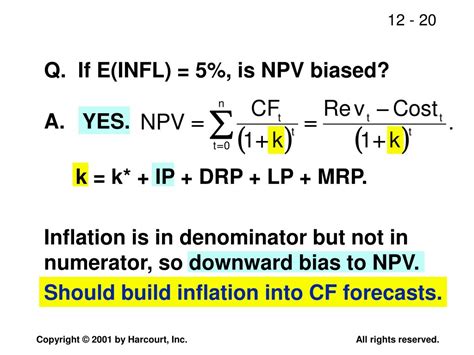 Ppt Chapter 12 Cash Flow Estimation And Risk Analysis Powerpoint