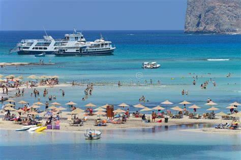 Balos beach Crete stock photo. Image of landmark, coastline - 37644802