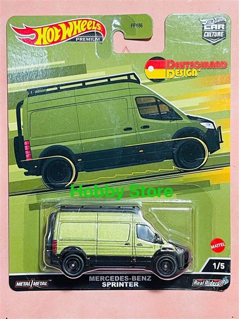 Hobby Store xe mô hình Hot Wheels Premium Mercedes Benz Sprinter Lazada vn