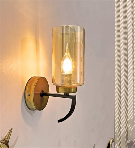 Avior Luster Glass Wall Light For Living Room Bright Lite Solutions