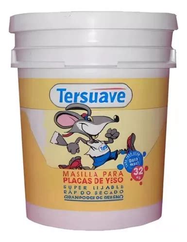 Tersuave Masilla Para Placa Yeso 32 Kg