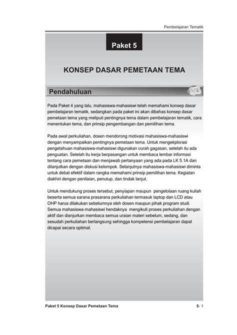 PDF KONSEP DASAR PEMETAAN TEMA Eprints Radenfatah Ac Ideprints