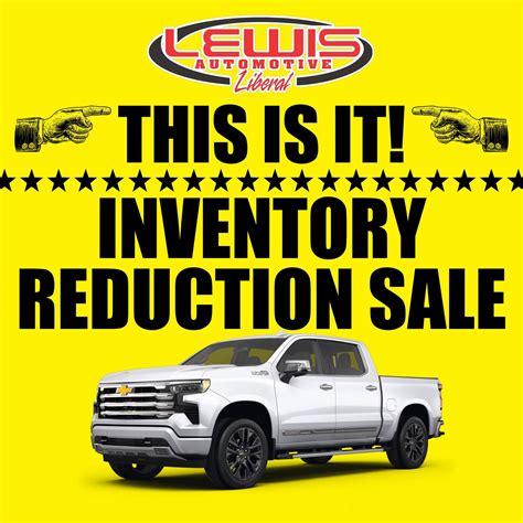 Lewis Chevrolet Inventory Blowout Sale | Garden City KS